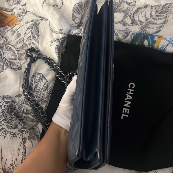 Chanel Blue Quilted Lambskin Medium Ballerine Flap Bag🔥💙 - Picture 9 of 16